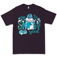 Plum up to snow good and cute snowman Premium Tee - NancyCooperArtShop