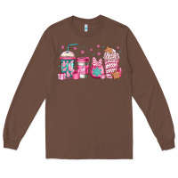Chestnut pink Christmas coffee Long Sleeve Tee - Jasminsmagicworld