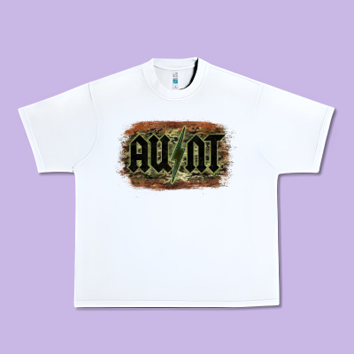 Aunt Camouflage Urban Heavy Tee Designed By Bettercallsaul