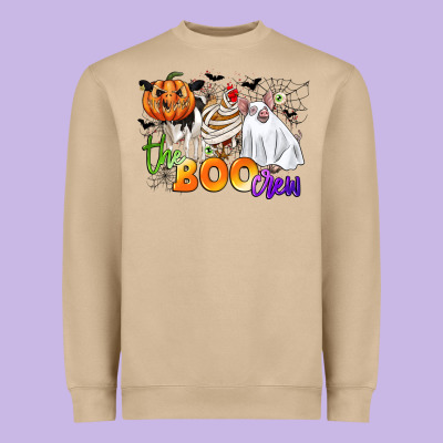 The Boo Crew Heavyweight Sweatshirt Designed By Cowgirlartshop