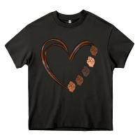 Asphalt black history melanin Heavy Core Tee - MaliasSmallBusiness