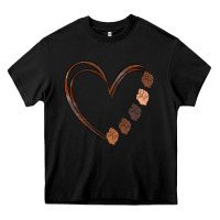 Black black history melanin Heavy Core Tee - MaliasSmallBusiness