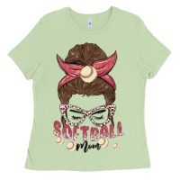 Matcha softball mom Ladies Tee - MaliasSmallBusiness