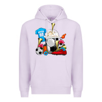 Soccer Frappe Coffee Premium Hoodie | Teevron