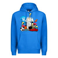 True Royal Soccer Frappe Coffee Premium Hoodie - FaDigitalArtStudio