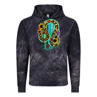 Cloud Black Leo Zodiac Sign Sunflower Leopard Serape Vintage Hoodie - RanaPortraitStore