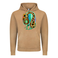 Vintage Camel Leo Zodiac Sign Sunflower Leopard Serape Vintage Hoodie - RanaPortraitStore