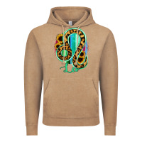 Vintage Coffee Leo Zodiac Sign Sunflower Leopard Serape Vintage Hoodie - RanaPortraitStore