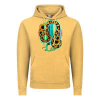Vintage Mustard Leo Zodiac Sign Sunflower Leopard Serape Vintage Hoodie - RanaPortraitStore