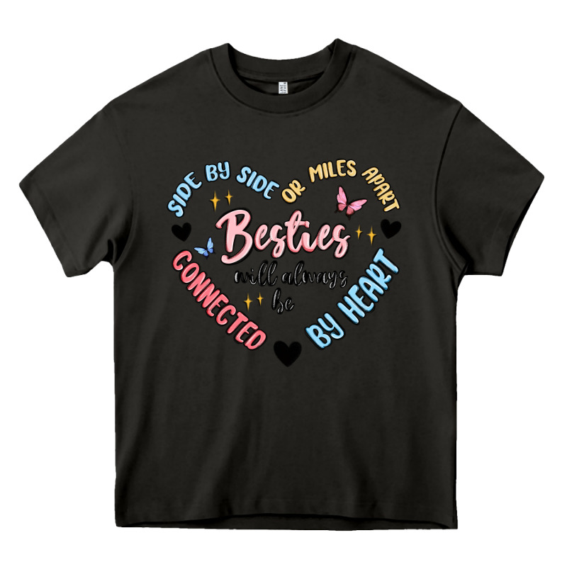 Besties Will Always Be Heavy Core Tee by MaliasSmallBusiness | Teevron