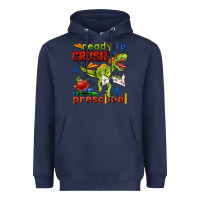 Navy ready to crush preschool Heavyweight Hoodie - BundleAndBundleShop