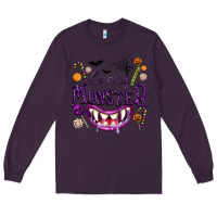Plum Candy Monster Long Sleeve Tee - texasbilliewilder
