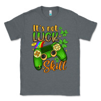 Charcoal Heather it s not luck skill Classic Tee - Artiststas