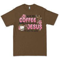 Cacao give me coffee jesus Premium Tee - MaliasSmallBusiness