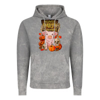 Cloud Rock halloween party pig Vintage Hoodie - RanaPortraitStore