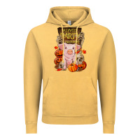 Vintage Mustard halloween party pig Vintage Hoodie - RanaPortraitStore