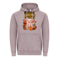 Vintage Zinc halloween party pig Vintage Hoodie - RanaPortraitStore