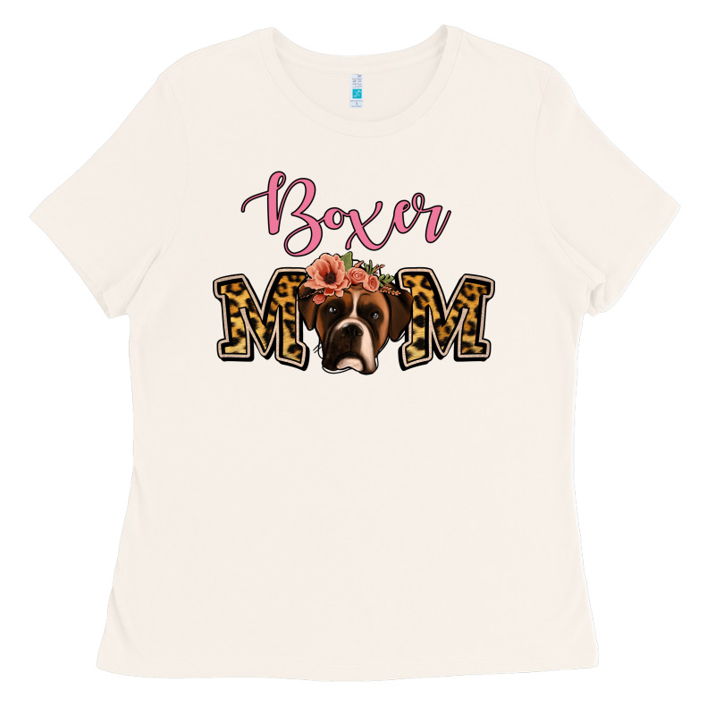 Boxer Mom Ladies Tee by Jasminsmagicworld | Teevron