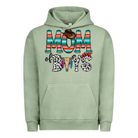 Pigment Oil Green mom of boys Urban Hoodie - CowhideDigitalArt