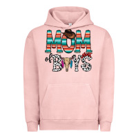 Pigment Salmon mom of boys Urban Hoodie - CowhideDigitalArt