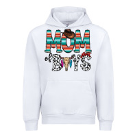White mom of boys Urban Hoodie - CowhideDigitalArt