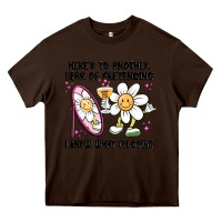 Chocolate Brown here's to another year of pretending i know what i Heavy Core Tee - MaliasSmallBusiness