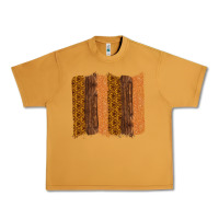 Peanut Butter Western Wood Glitter Vintage Pattern Urban Heavy Tee - Bettercallsaul