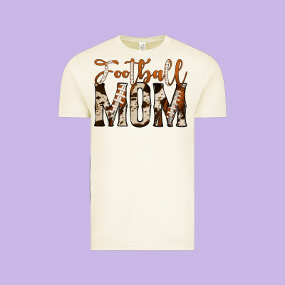 Football Mom Vintage Tee Designed By Jasminsmagicworld