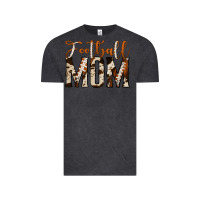 Vintage Black football mom Vintage Tee - Jasminsmagicworld
