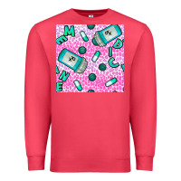 Cardinal Western Medicine Seamless Pattern Premium Sweatshirt - BundleAndBundleShop