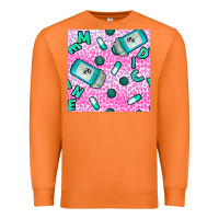 Carrot Western Medicine Seamless Pattern Premium Sweatshirt - BundleAndBundleShop