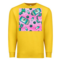 Lemon Western Medicine Seamless Pattern Premium Sweatshirt - BundleAndBundleShop