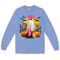 Colony Blue Halloween Cowgirl Costumes Long Sleeve Tee - texasbilliewilder