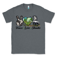 Charcoal Heather Peace Love Skunks Classic Tee - LillyAllenDesigns