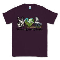 Plum Peace Love Skunks Classic Tee - LillyAllenDesigns