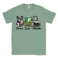 Sage Peace Love Skunks Classic Tee - LillyAllenDesigns