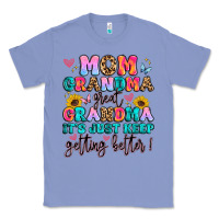 Colony Blue mom grandma great grandma it's just keeps getting Classic Tee - Artiststas