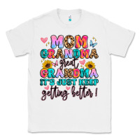 White mom grandma great grandma it's just keeps getting Classic Tee - Artiststas