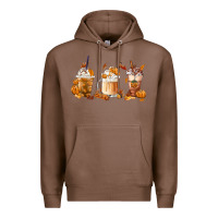Chestnut Fall Coffees Premium Hoodie - FaDigitalArtStudio