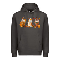 Smoke Fall Coffees Premium Hoodie - FaDigitalArtStudio