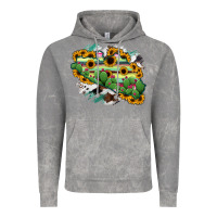 Cloud Rock Guerrero Map Vintage Hoodie - RanaPortraitStore