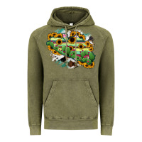 Vintage Olive Guerrero Map Vintage Hoodie - RanaPortraitStore