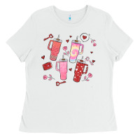 White cup disorder valentine's day Ladies Tee - MaliasSmallBusiness