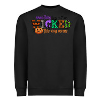 Black something wicked this way comes Heavyweight Sweatshirt - CowGirlArtShop