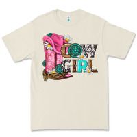 Bone western cowgirl Premium Tee - NancyCooperArtShop