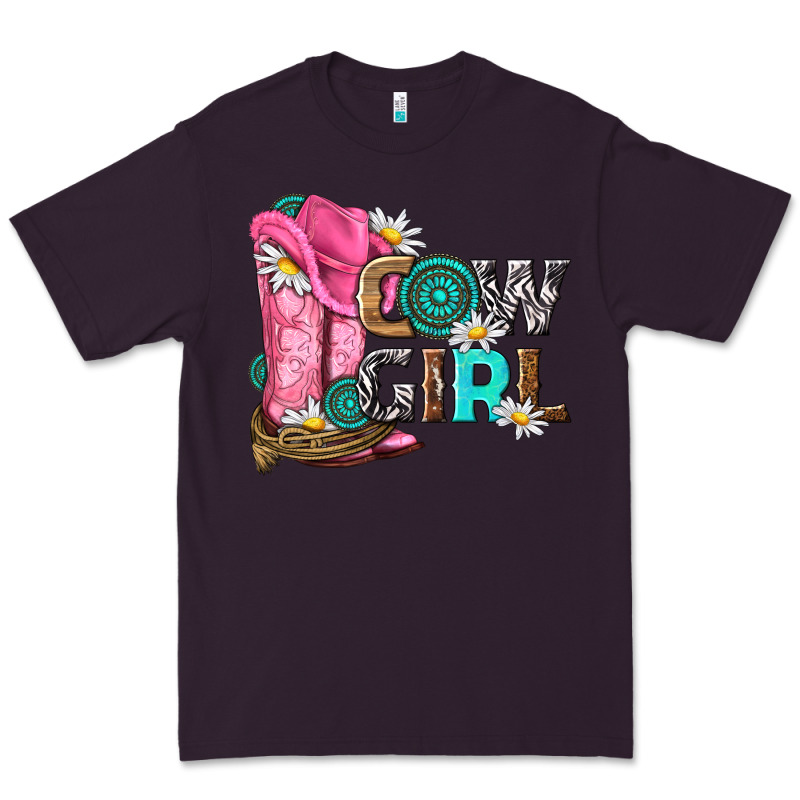 Western Cowgirl Premium Tee by NancyCooperArtShop | Teevron
