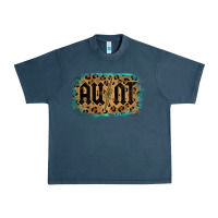 Midnight Navy Leopard Pattern Aunt Tried Urban Heavy Tee - Bettercallsaul