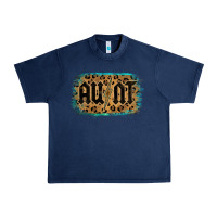 Navy Leopard Pattern Aunt Tried Urban Heavy Tee - Bettercallsaul