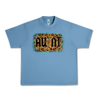 Pebble Blue Leopard Pattern Aunt Tried Urban Heavy Tee - Bettercallsaul