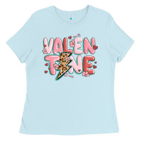 Baby Blue valentine Ladies Tee - MaliasSmallBusiness